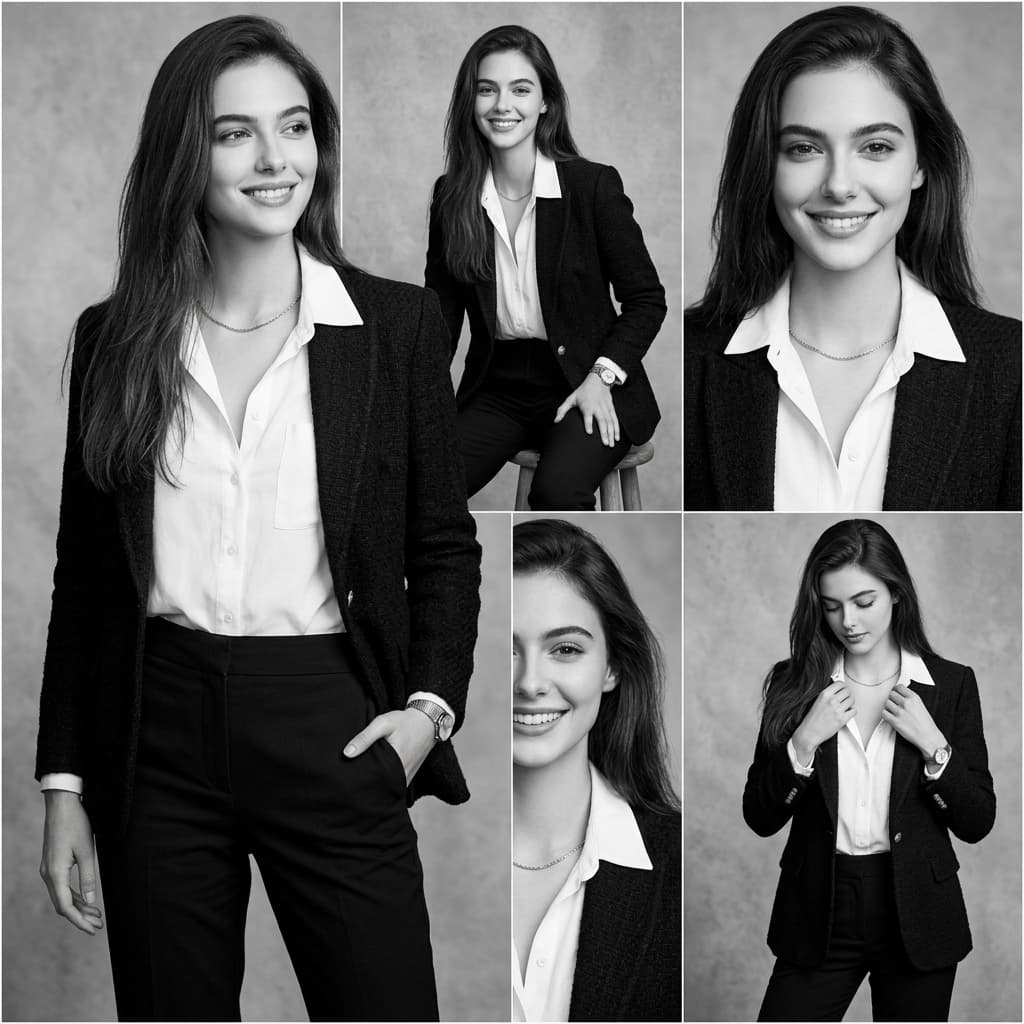 Pratinjau edit Potret Blazer Studio