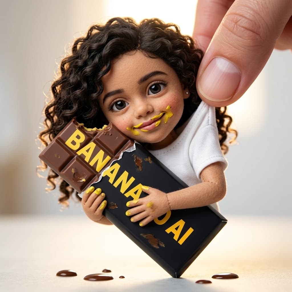 AI collectible doll edit example