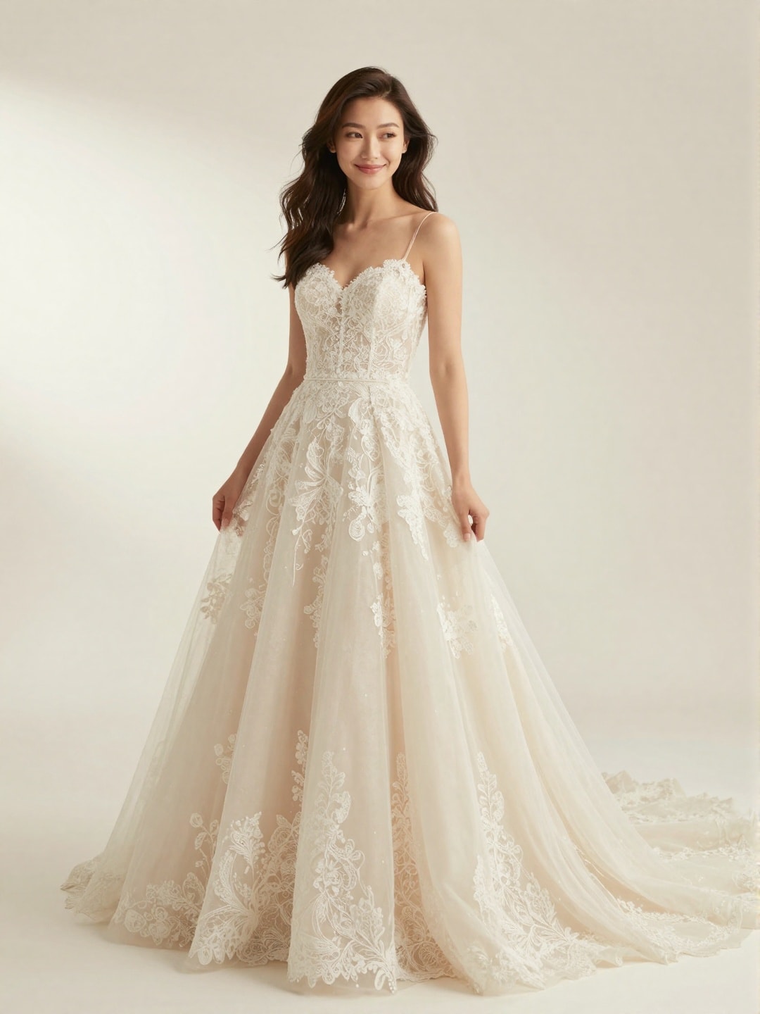 Lace A-line