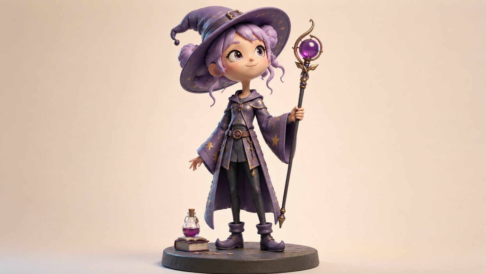 AI vinyl figurine render example